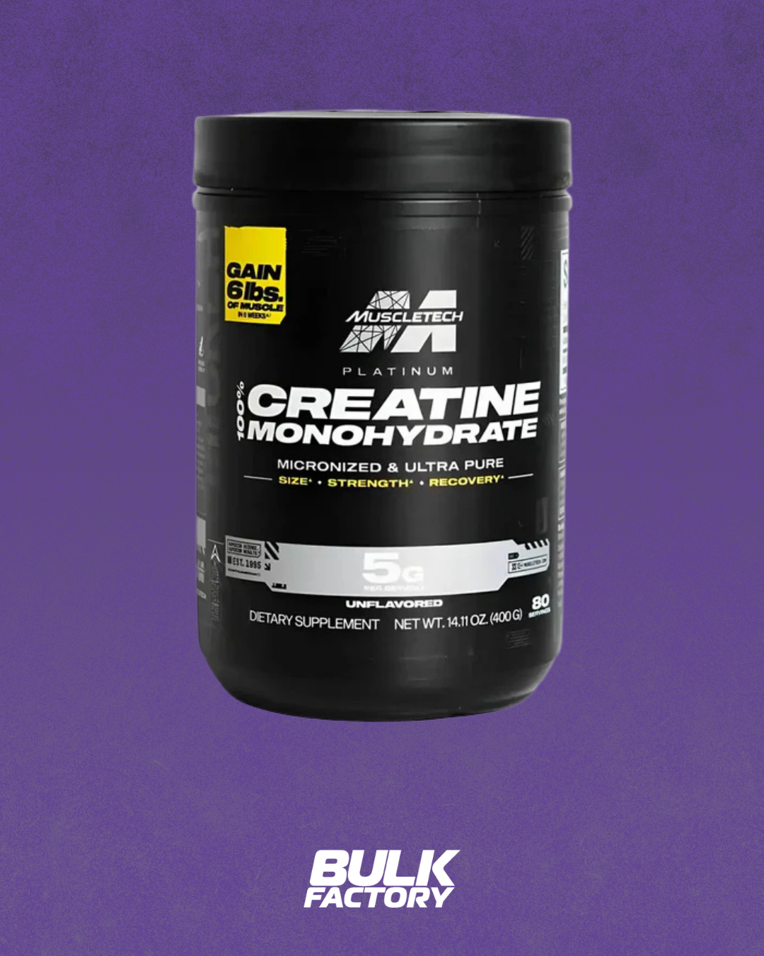 Creatina Platinum 400 Gr