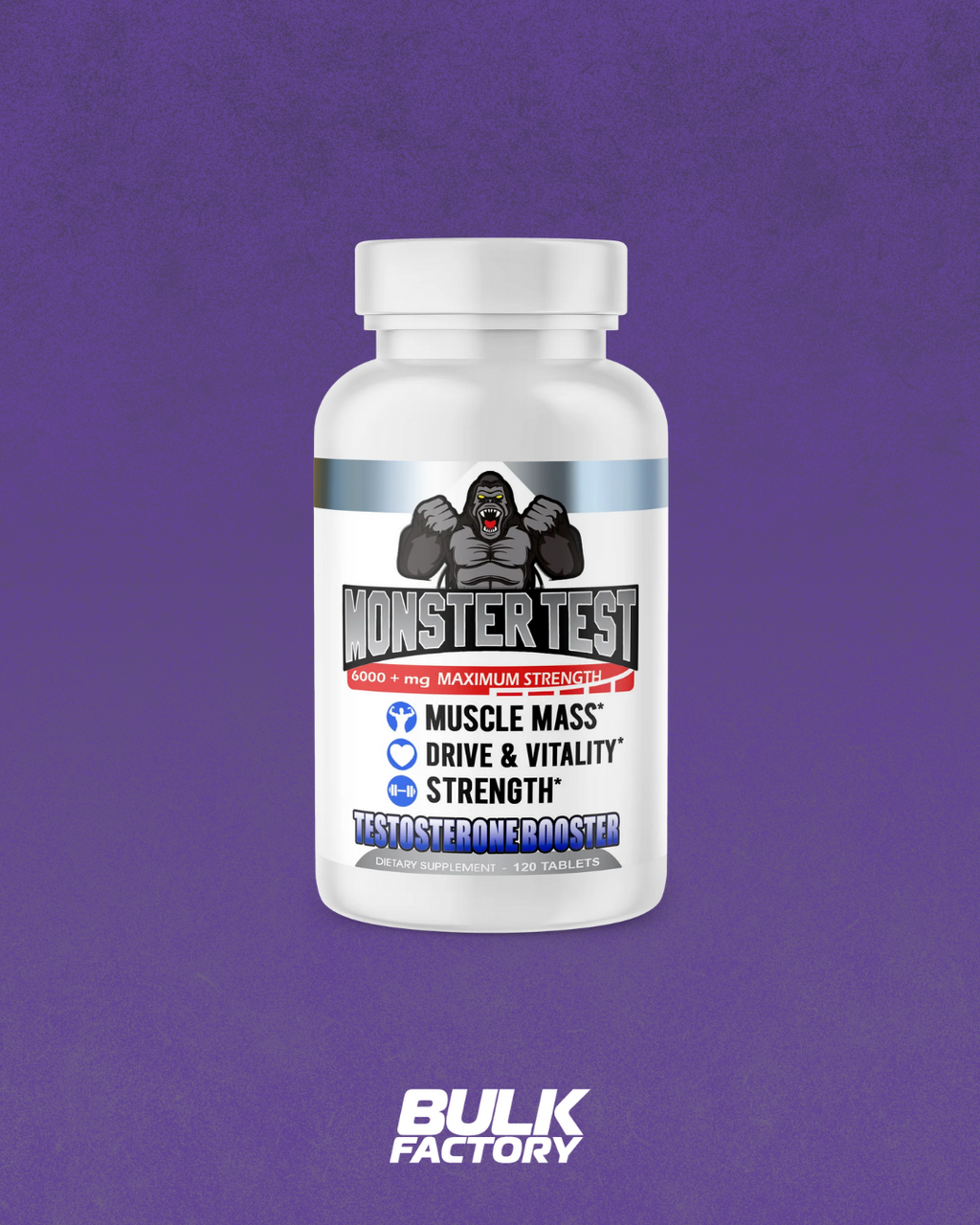 Monster Test 120 Tabs Blanco