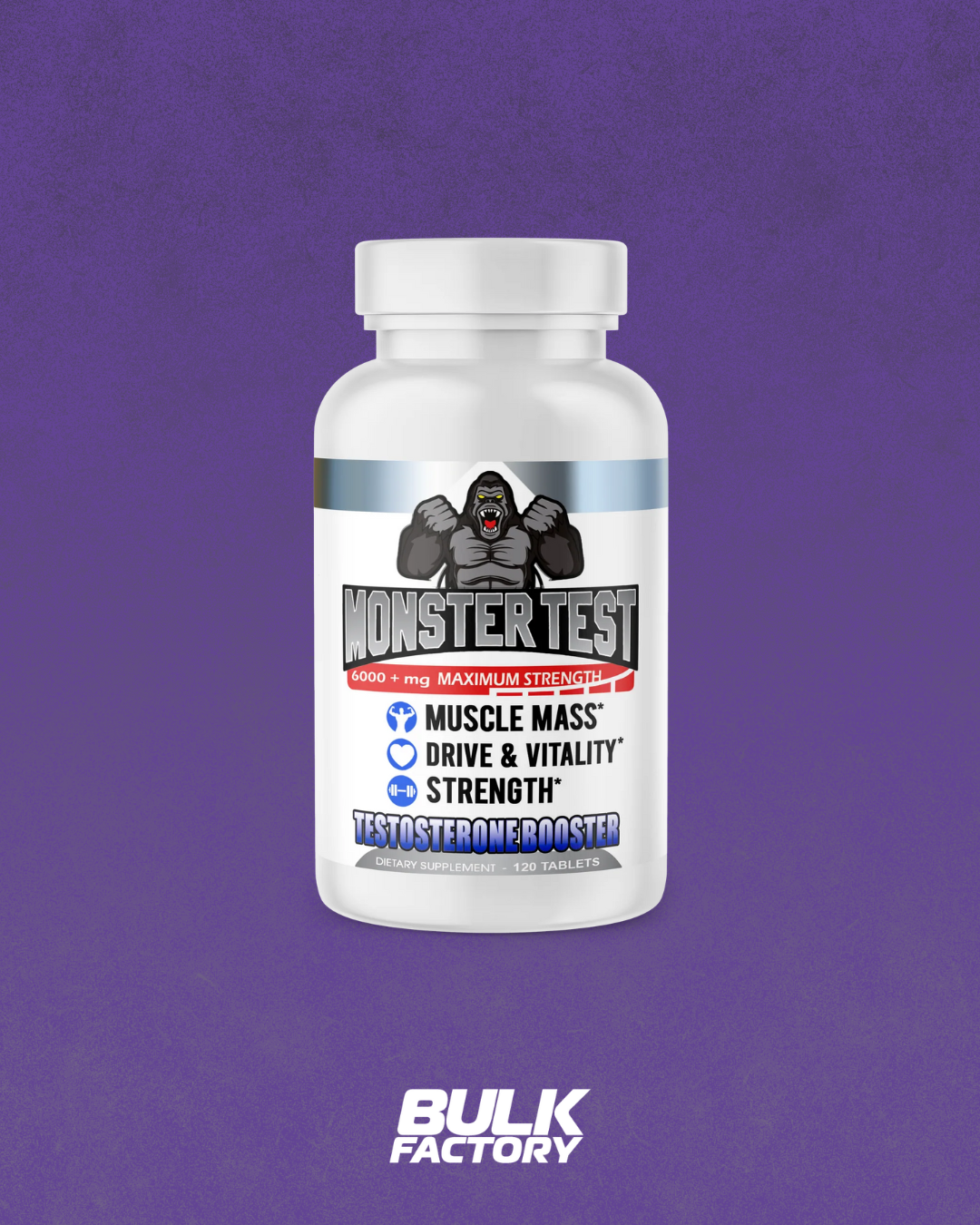 Monster Test 120 Tabs Blanco