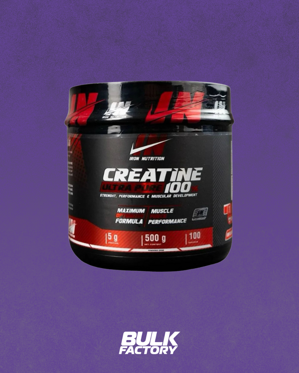 creatina in 100 serv